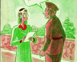 WWII Military Comic Mutoscope Camp Sherman Ask For Joe Unused Postcard UNP - $3.91