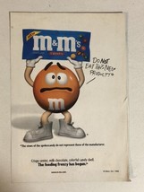 1999 Crispy M&amp;Ms Vintage Print Ad Advertisement pa19 - £6.20 GBP