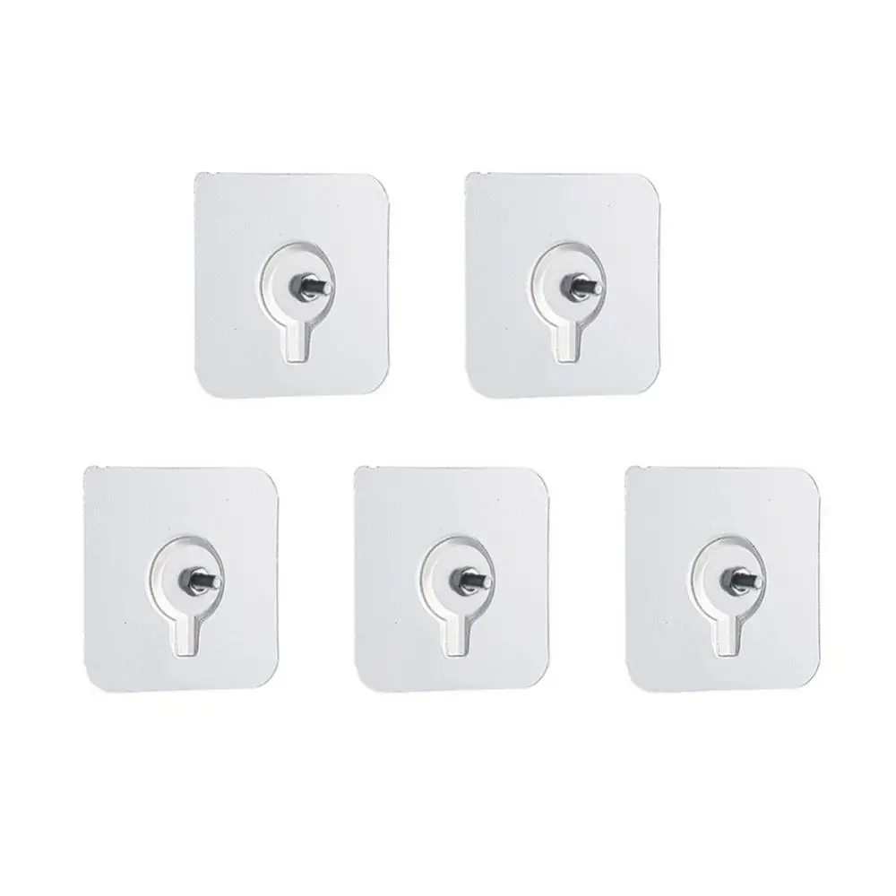 House Home Self Adhesive Transparent Hooks For Photo Frame Bathroom Door Wall Pi - £19.98 GBP