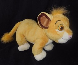 12" Big Disney Store The Lion King Simba Soft Floppy Stuffed Animal Plush Toy - £18.67 GBP