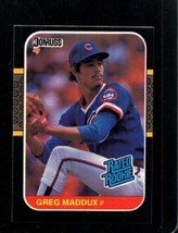1987 Donruss #36 Greg Maddux Exmt (Rc) Cubs Hof Id: 249596 - £5.00 GBP