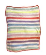 Cloud Island Striped Multi-texture Chenille Baby Blanket Fuzzy Sweater Knit - £46.70 GBP