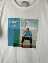 Vintage James Taylor T Shirt Summer Tour 2005 Concert Promo Album Medium - $24.99