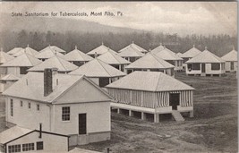 Mont Alto Pennsylvania State Sanitorium for Tuberculosis 1911 PA Postcard X17 - £31.86 GBP