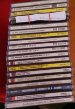 Lot of 21 Music CD&#39;s Classical genre, jewel case &amp; inserts; not stock photos NF - $39.00