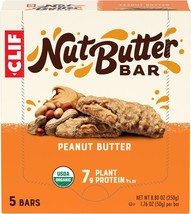 CLIF Nut Butter Bar - Peanut Butter - Filled Energy Bars - Non-GMO - USDA Organi - £26.53 GBP