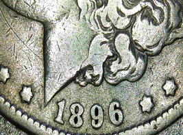 1896 O Morgan Dollar  AA20-CND7060 - £78.65 GBP