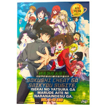 DVD Anime Sokushi Cheat Ga Saikyou Sugite (1-12 End) English Subtitle All Region - £25.73 GBP