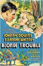 Blonde Trouble - 1937 - Movie Poster - $9.99+