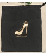 Head over Heels Shoes Drawstring Dust Bag Storage Pouch Black - $242.31 MXN