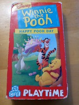 Winnie the Pooh - Pooh Playtime - Happy Pooh Day (VHS, 1996) Walt Disney... - $18.69