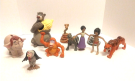 Disney&#39;s Jungle Book Lot of 10 Figures Mowgli Shanti Baloo Ranjan Bagheera +++ - £23.16 GBP