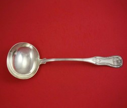 King by Jones, Low and Ball Coin Silver Soup Ladle 11 3/4&quot; Serving - £286.51 GBP