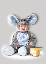 InCharacter Baby Boy&#39;s Lil&#39; Mouse Costume Light Blue and Grey Large (18-24) Mont - £95.26 GBP
