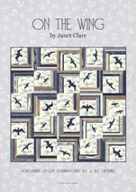 Moda ON THE WING Quilt Pattern JC 217 - 50" x 50" - To The Sea Robin Pickens - $11.63