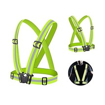 Highlight Reflective Straps Night Work Security Running Cycling Safety Reflectiv - £41.31 GBP