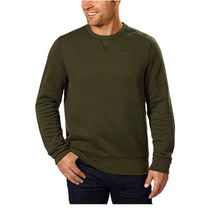 G.H. Bass Men&#39;s Crew Neck Sweater ,Color: Forest Night Heather , Size : ... - $21.77