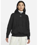 Nike Sportswear Phoenix Fleece Women&#39;s Oversized Pullover Hoodie DQ5861-010 - £58.52 GBP