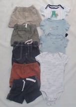 Baby Boys Lot of 9 Carter&#39;s, Jumping Beans Size 9 Months - £7.70 GBP