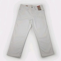 Levi&#39;s 311 Shaping Skinny Capri 30 White Jeans Mid Rise Timmy Slimming  New - $19.79