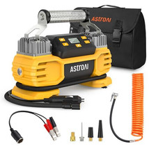 Heavy Duty Tire Inflator Pump Auto Shutoff with Screen, Dual Cylinders &amp;... - $251.96