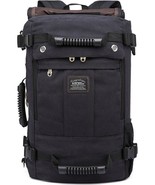 Canvas High capacity Laptop School Large Capacity Men&#39;s Backpack - £60.08 GBP