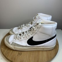 Nike Blazer Mid &#39;77 Womens Size 9 Athletic Shoes Sneakers White Black CZ... - £31.57 GBP