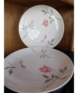 2# Rosette Dinner Plates Ballerina by COMDE Universal Vintage Pink Rose - $9.90