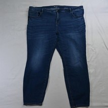 Old Navy 28 Plus Rockstar Skinny Medium Wash Stretch Denim Jeans - $15.99
