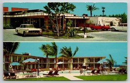 Rivera Beach FL Holiday Inn Singer Island Hotel Florida Postcard E39 - $4.95