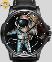 Astronaut Art Funny Lost In Space Unique Wrist Watch FAST UK - $54.99