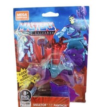 Mega Construx Masters of the Universe  Skeletor &amp;  Panthor-Ages 8+ NIB-29pcs - £7.80 GBP