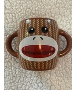 Galerie Brown Sock Monkey Double-handled Coffee Mug - $129.46 MXN