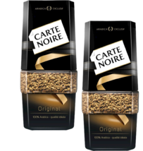 2 JAR Glass CARTE NOIRE ORIGINAL 100% Arabica Instant Coffee 190g Made R... - £28.80 GBP