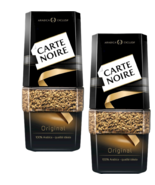 2 JAR Glass CARTE NOIRE ORIGINAL 100% Arabica Instant Coffee 190g Made R... - $36.62