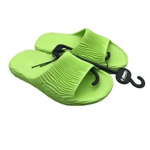 And1 Boys Girls Mirage Sandals Slides Rubber Textured Green 13 - $12.59