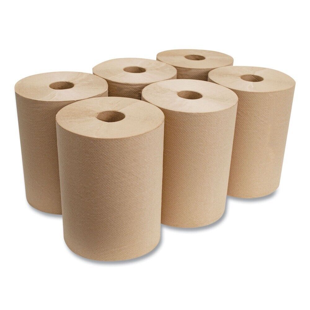 Morcon Paper R106 1-Ply 10" x 800 ft. 10" Roll Towels - Kraft (6/Carton) New