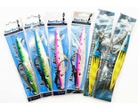 Saltwater Vertical Fishing Lead Jigs 150 gram 5.2 ounces with Assist Hoo... - £27.26 GBP