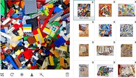 MASSIVE 1000 LB random Lego space castle + rare piece toy block mix sets technic - £11.71 GBP