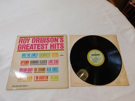 Roy Orbison&#39;s Greatest Hits Record LP Vinyl MLP8000 Only the Lonely Crying - £12.14 GBP