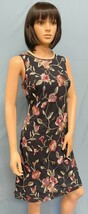 JESSICA HOWARD Navy with Embroidered Flowers Sleeveless Dress 10 NWT - $35.93 CAD