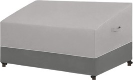 Breathable Outdoor Furniture Cover With Reflective Hemming,, Gray/Dark G... - $43.77