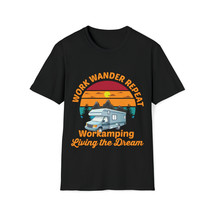 Work Wander Repeat Workamper Unisex Softstyle T-Shirt up to 4XL - $21.09+