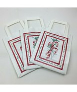 Christmas Present Gift Bags Set Of 5 Candy Cane Wish Upon A Star Snowmen - £14.15 GBP