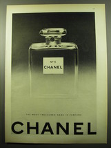 1950 Chanel No. 5 Perfume Ad - The Most treasured Name in Perfume Chanel - £14.44 GBP