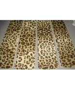 CUSTOM ~ BLACK REALISTIC LEOPARD / CHEETAH PRINT DESIGN CEILING FAN ALL ... - $128.69