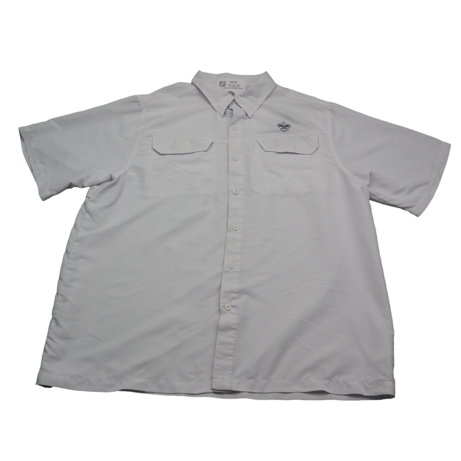 Boy Scouts Of America Shirt Mens XL Button Short Sleeve White Vented Lig... - $22.65