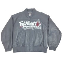 Platinum Fubu, Fat Albert And The Junkyard Gang, Men&#39;s Cowhide Leather Jacket, F - £543.64 GBP+