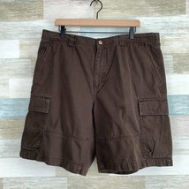 Columbia Coalmont II Cargo Shorts Brown 10&quot; Inseam Casual Hiking XM4104 Mens 38 - £20.92 GBP