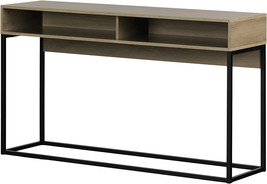 South Shore Mezzy Console Table, Light Walnut - £62.34 GBP